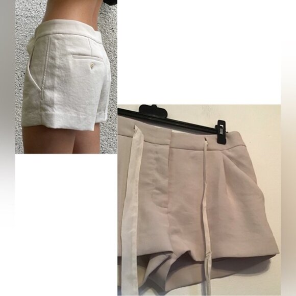 Aritzia Wilfred Exergue Shorts Ribbon Tie Crepe Shorts - Picture 6 of 12